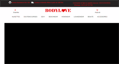 Desktop Screenshot of bodylove.ma